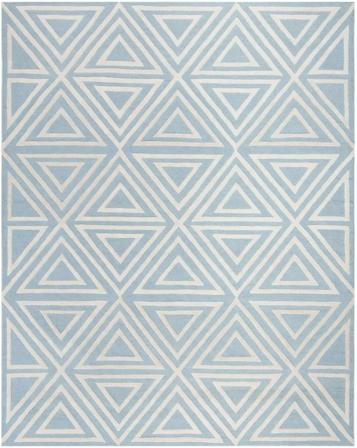 Lane Kid's Area Rug in Blue & Ivory by Safavieh