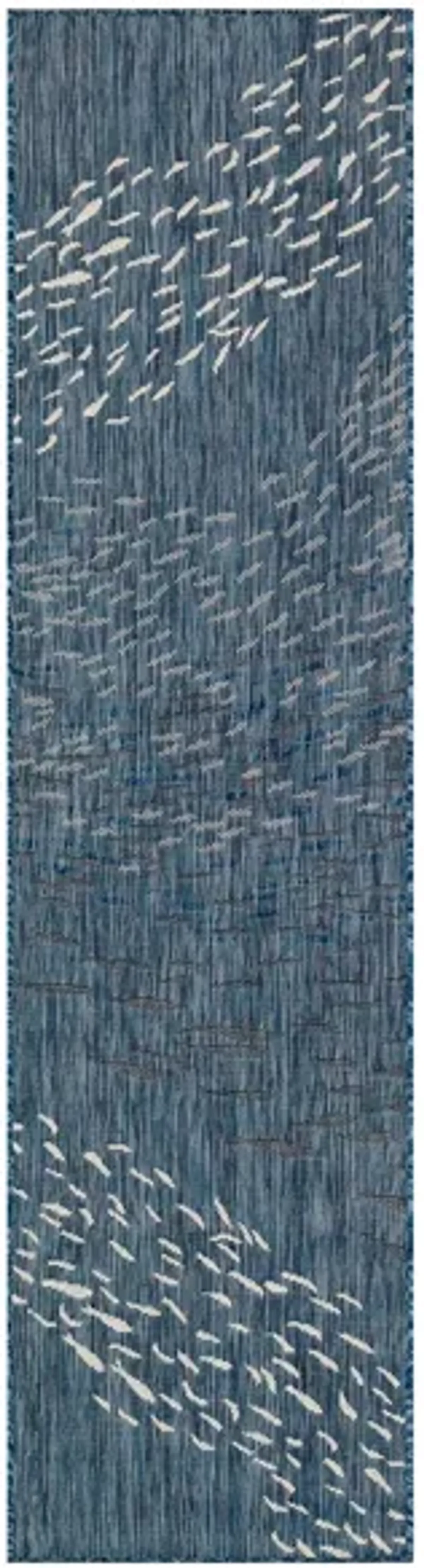 Carmel School Of Fish Rug in Navy by Trans-Ocean Import Co Inc