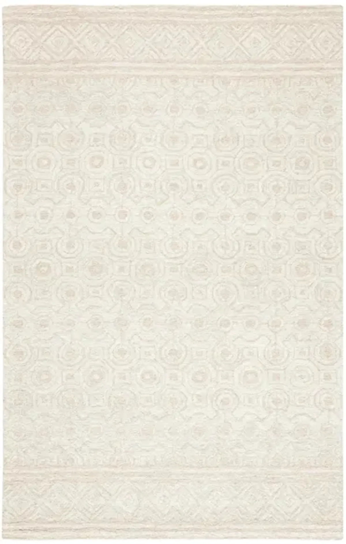 Kobayashi Area Rug in Ivory & Light Green by Safavieh