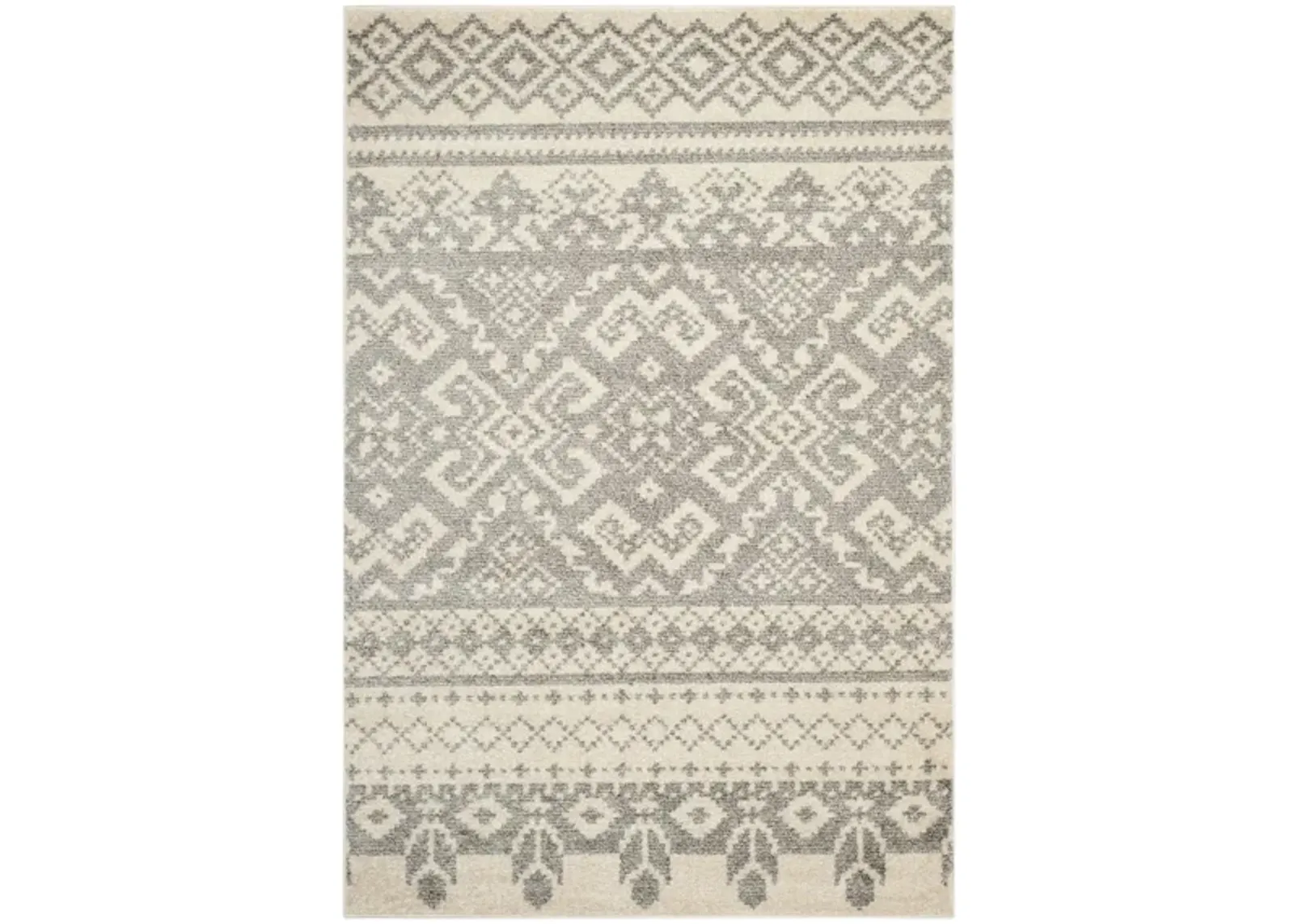 Adirondack Area Rug in Ivory/Silver by Safavieh