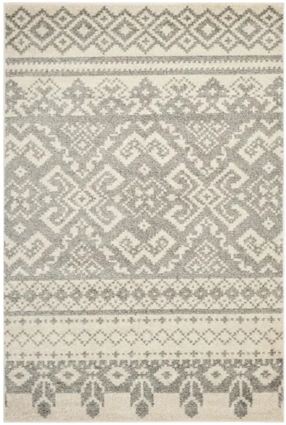 Adirondack Area Rug in Ivory/Silver by Safavieh