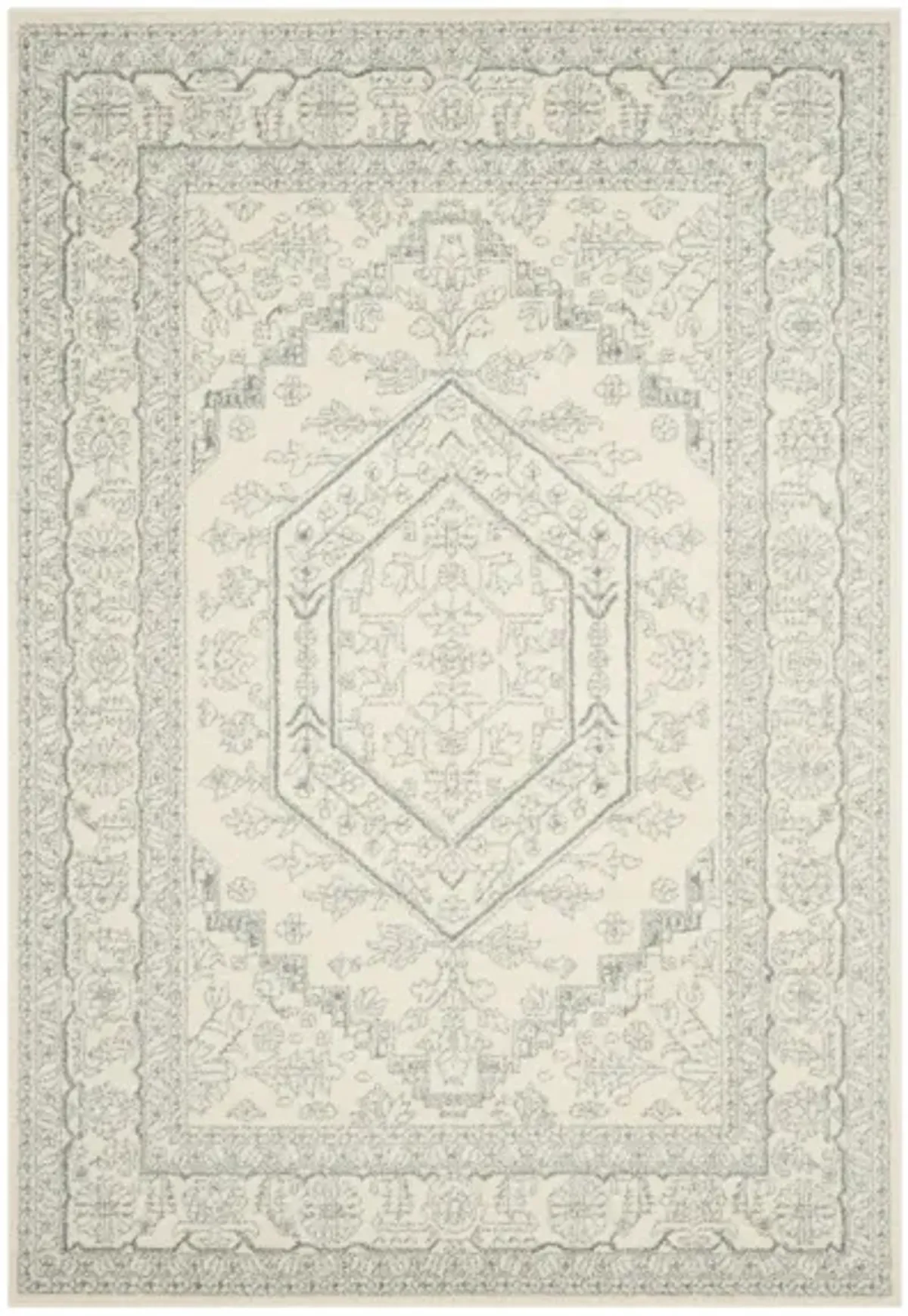 Adirondack Area Rug in Ivory/Slate by Safavieh