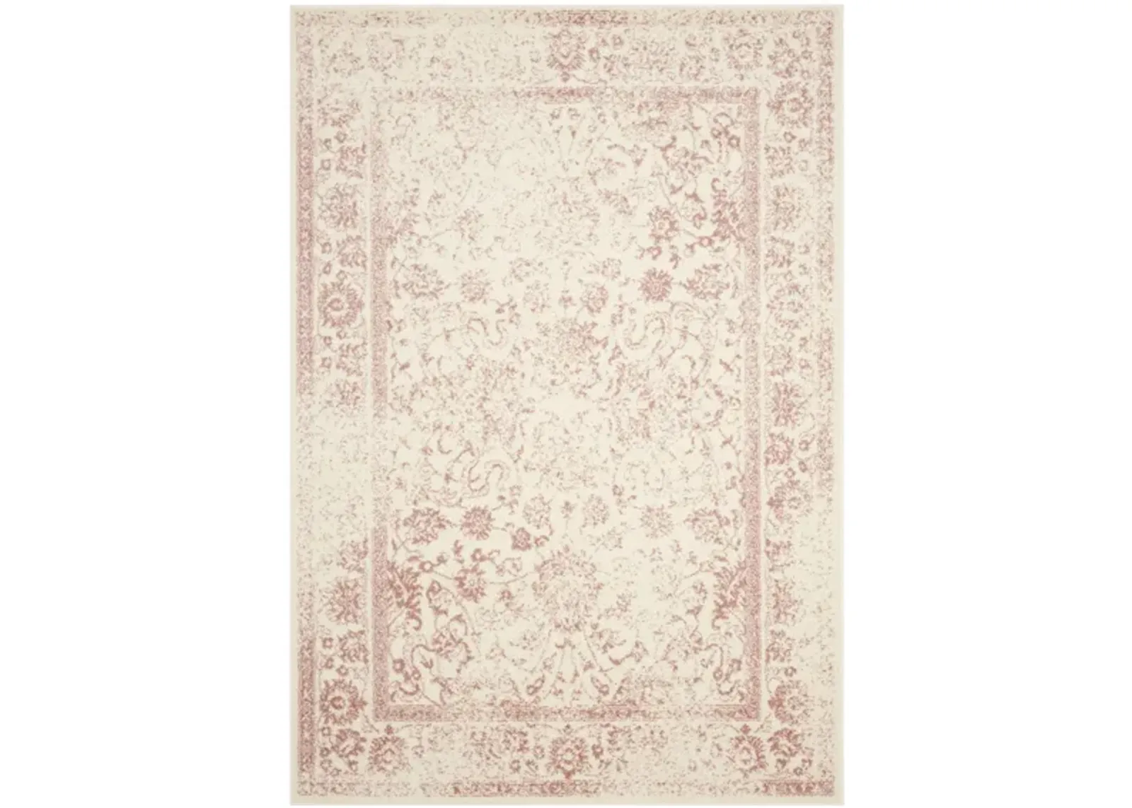 Adirondack Area Rug in Ivory/Rose by Safavieh