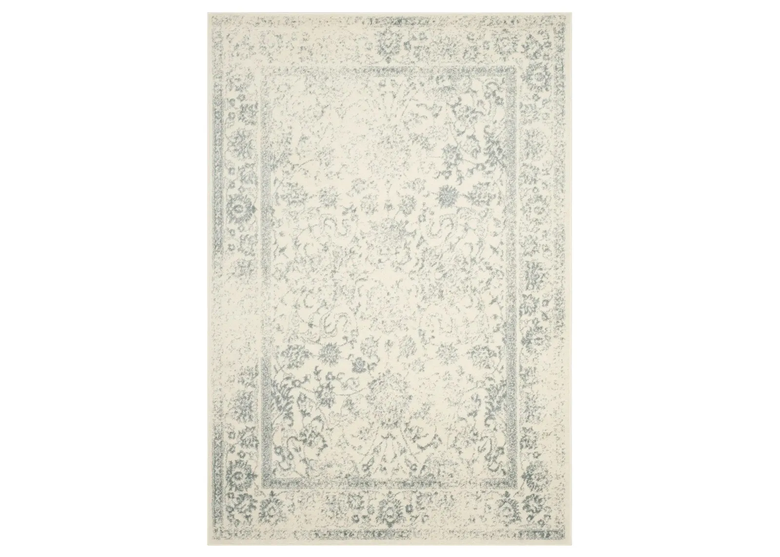 Adirondack Area Rug in Ivory/Slate by Safavieh