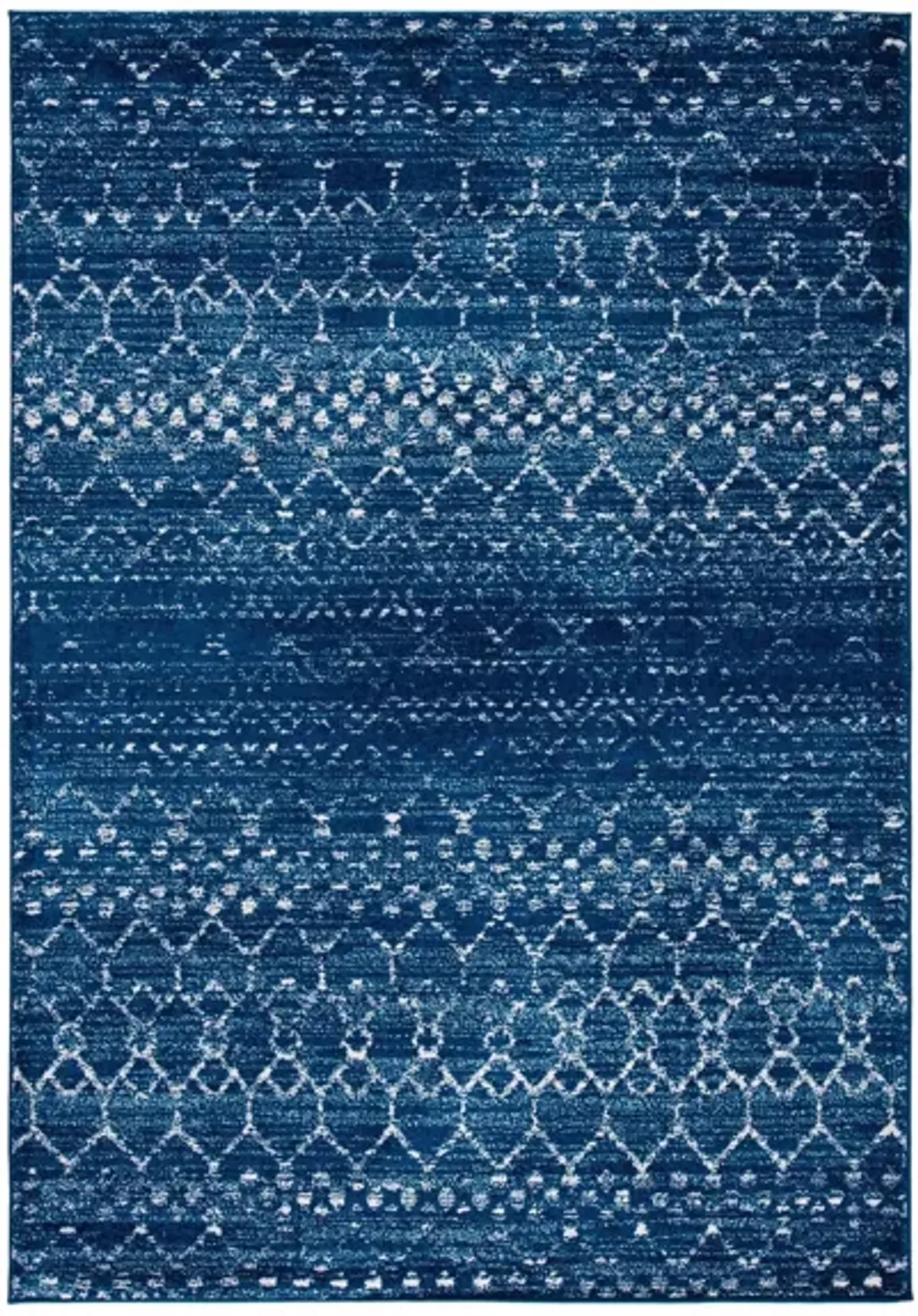 Tulum Area Rug in Blue/Ivory by Safavieh