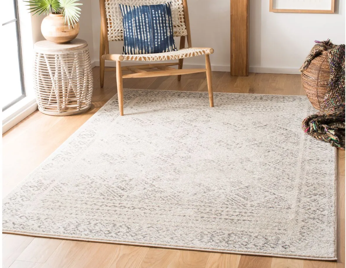 Tulum Area Rug in Ivory/Gray by Safavieh