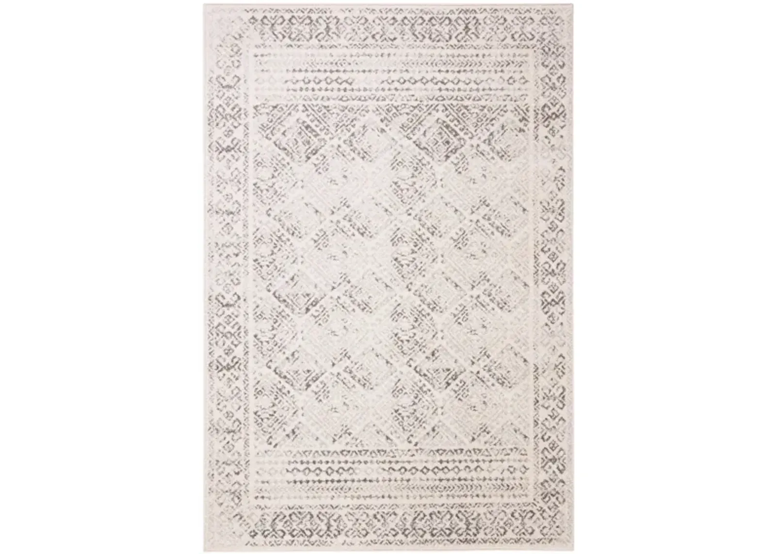 Tulum Area Rug in Ivory/Gray by Safavieh