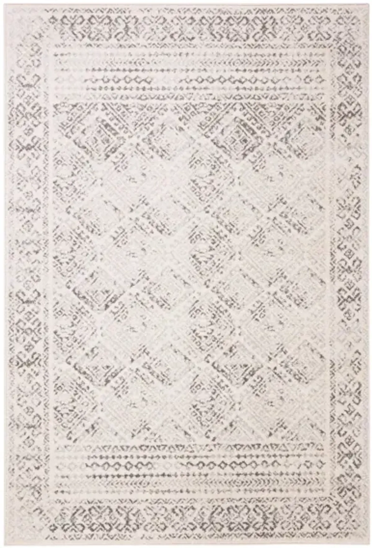 Tulum Area Rug in Ivory/Gray by Safavieh