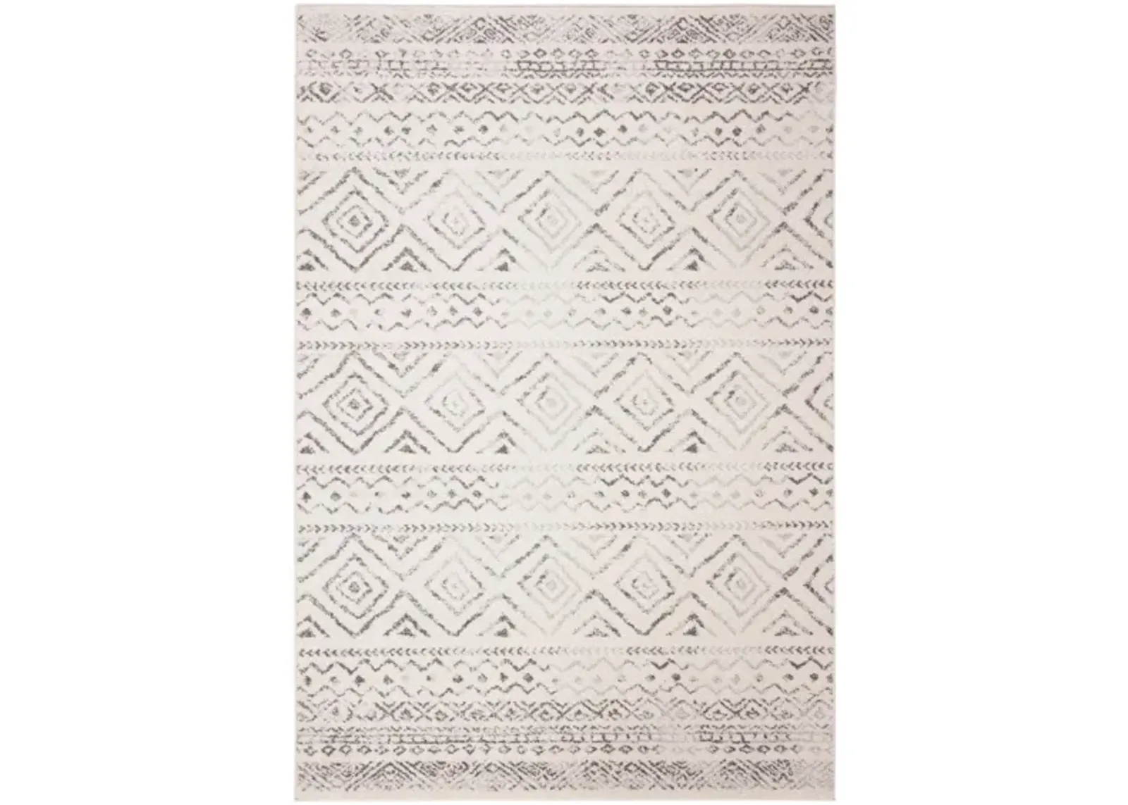 Tulum Area Rug in Ivory/Gray by Safavieh