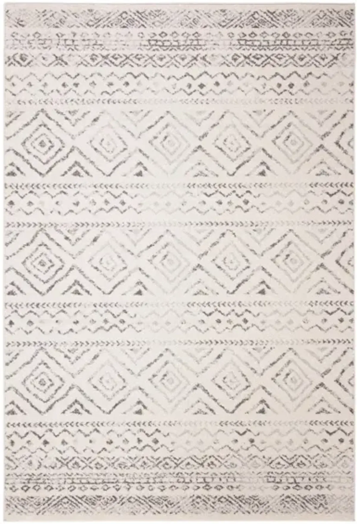 Tulum Area Rug in Ivory/Gray by Safavieh