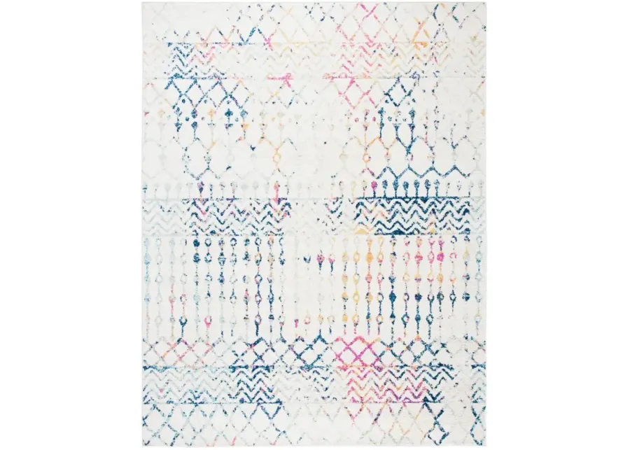 Tulum Area Rug in Ivory/Blue by Safavieh