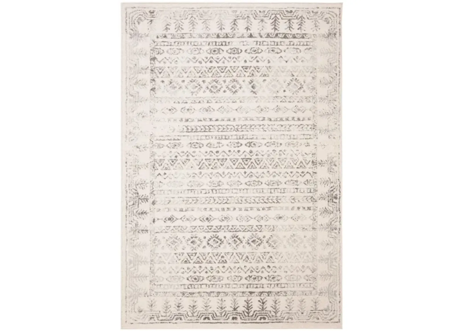 Tulum Area Rug in Ivory/Gray by Safavieh