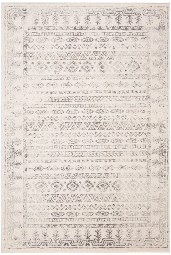 Tulum Area Rug in Ivory/Gray by Safavieh