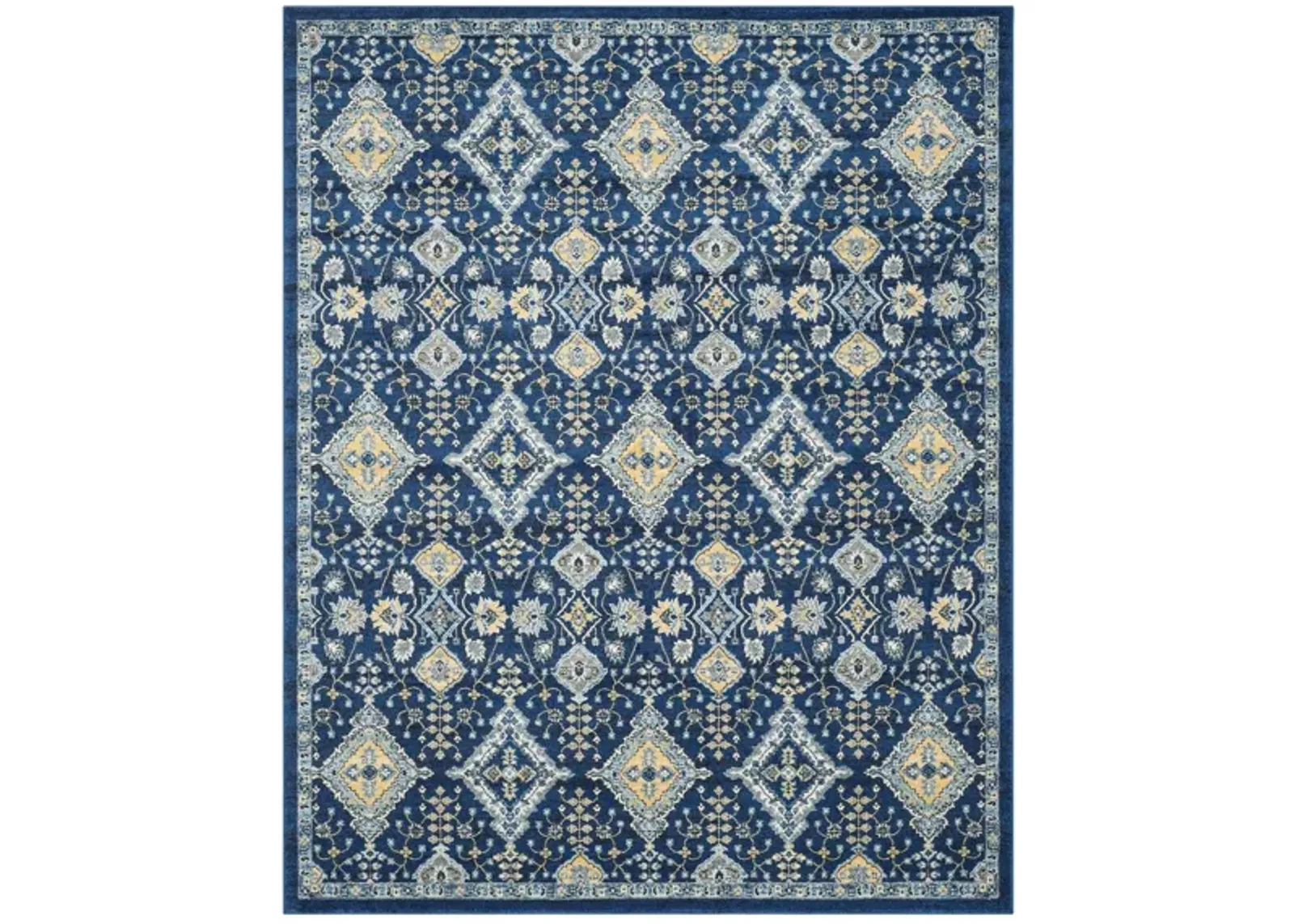 Evoke Area Rug in Royal/Ivory by Safavieh