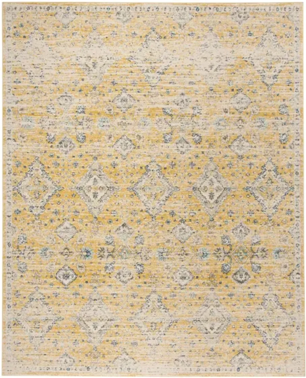 Evoke Area Rug in Gold/Ivory by Safavieh