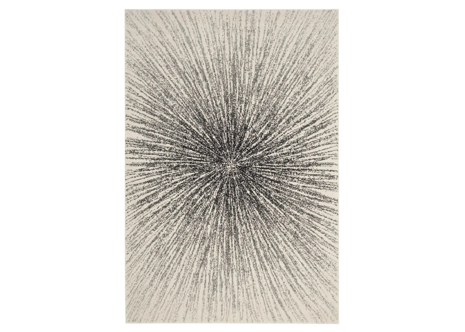 Evoke Area Rug in Black/Ivory by Safavieh