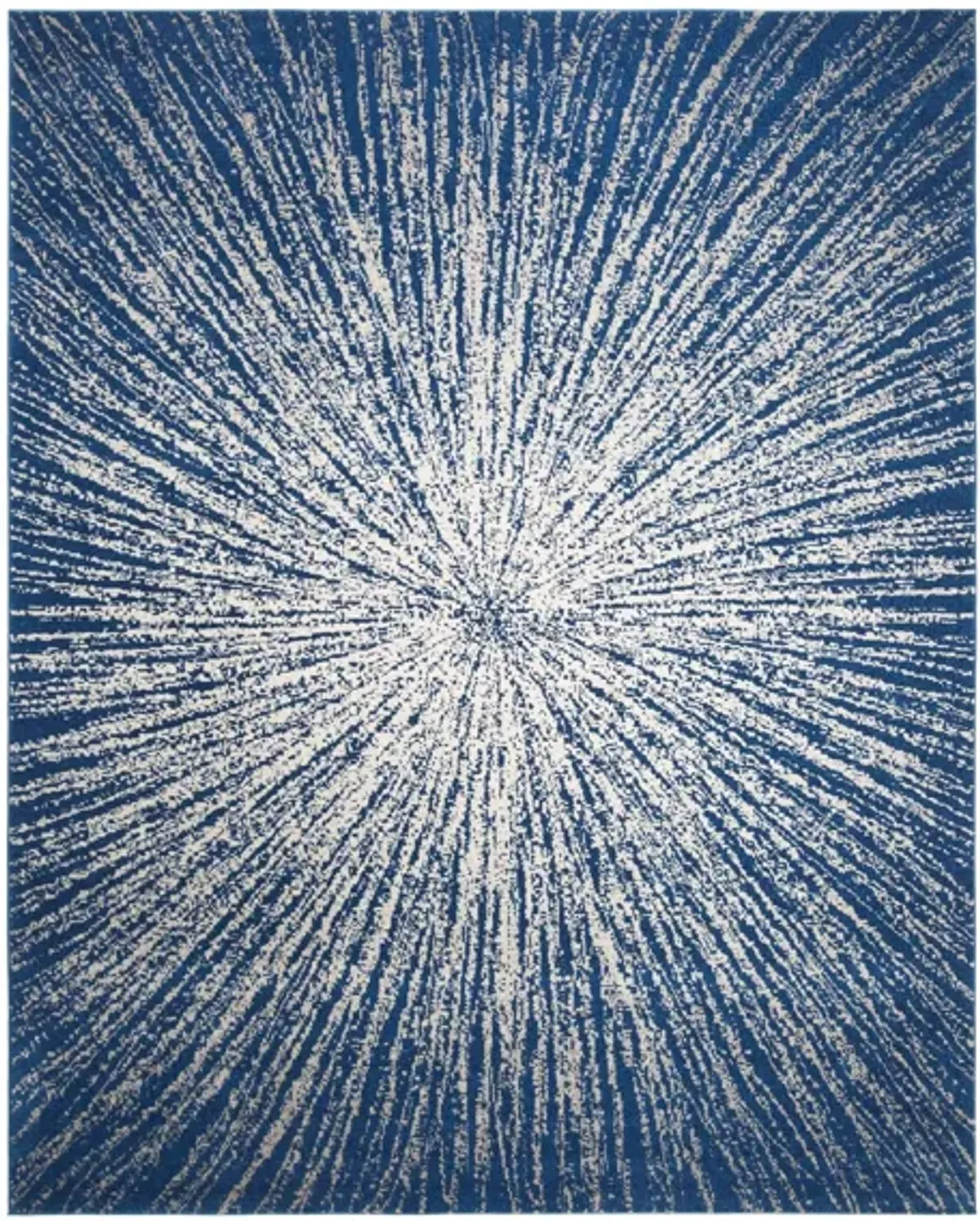 Evoke Area Rug in Navy/Ivory by Safavieh