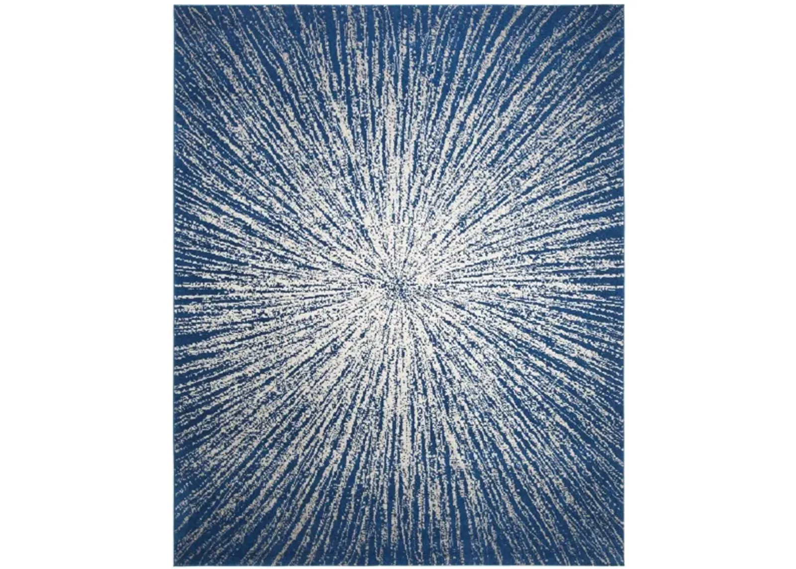 Evoke Area Rug in Navy/Ivory by Safavieh