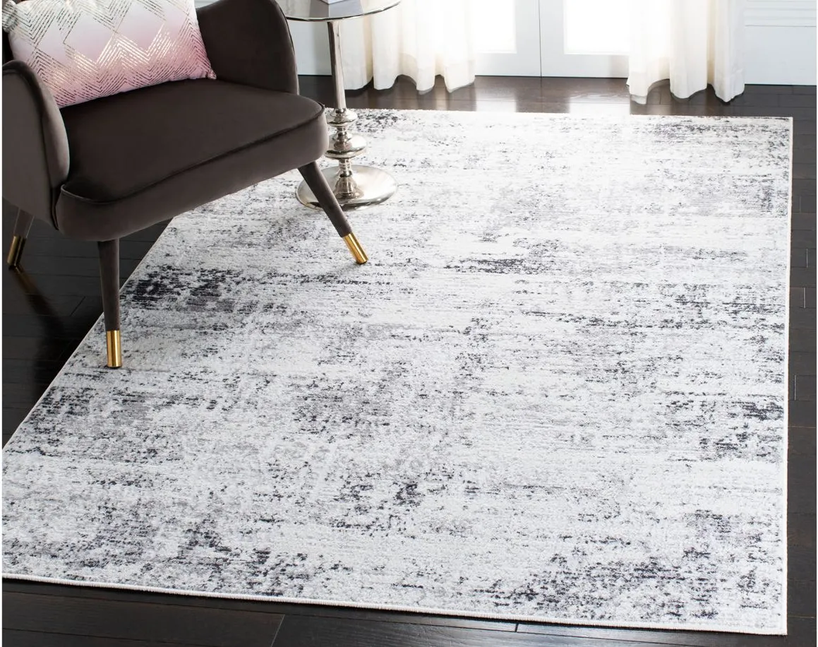 Amelia Area Rug in Ivory / Gray by Safavieh