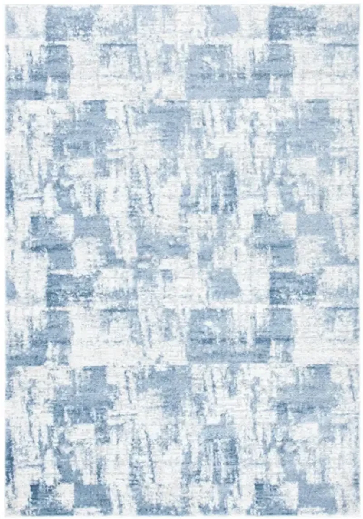 Amelia Area Rug in Ivory / Blue by Safavieh