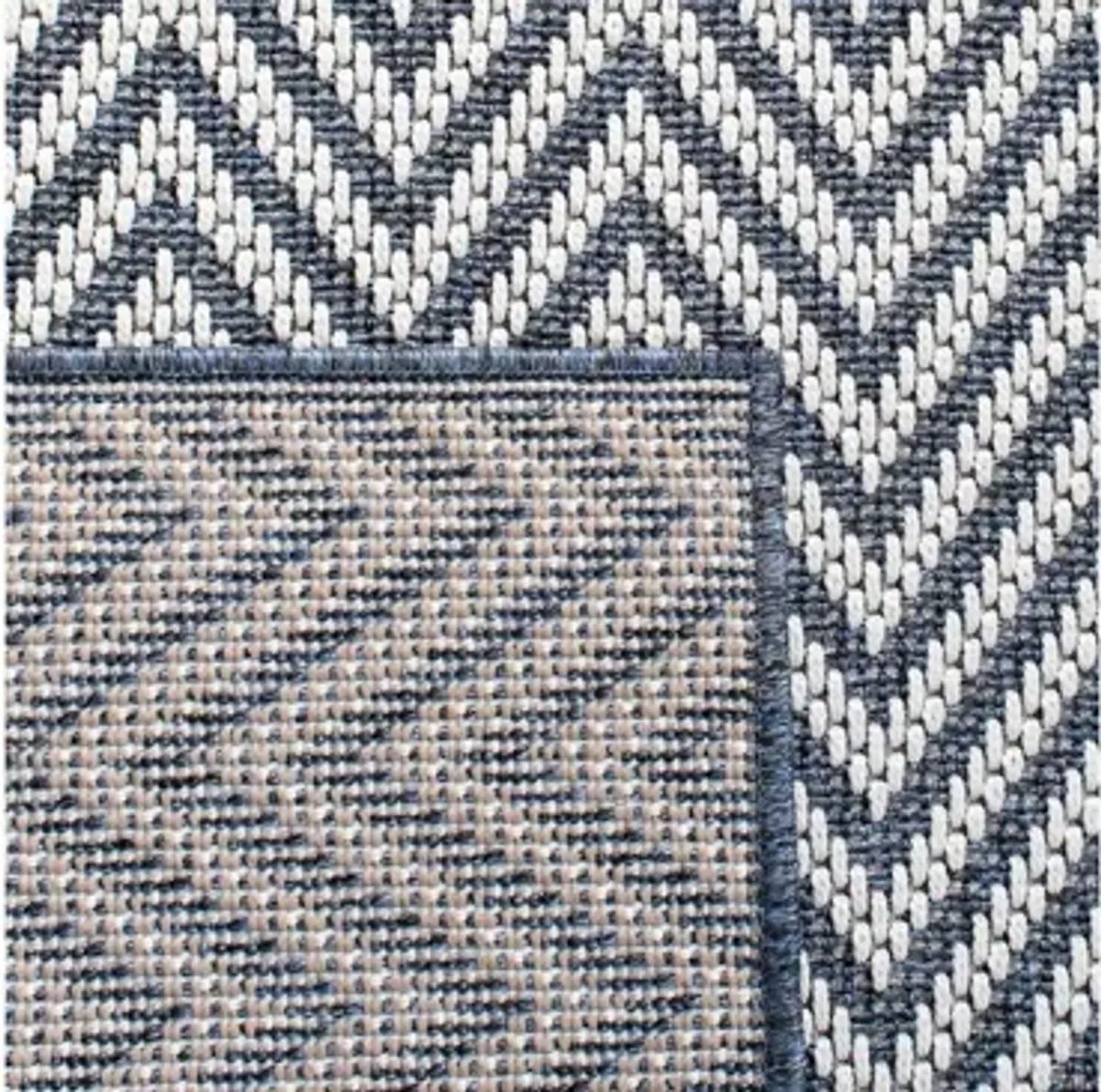 Bermuda Chevron Indoor/Outdoor Runner Rug