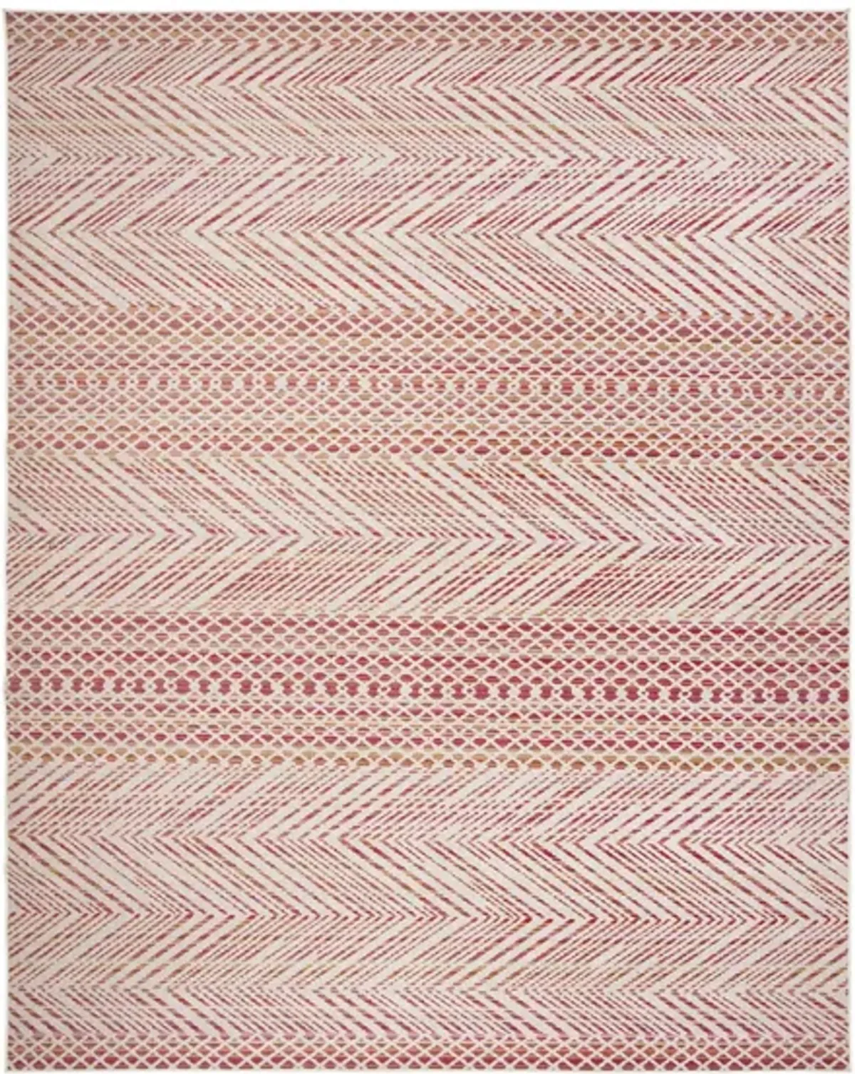 Montage I Area Rug in Pink & Multi by Safavieh