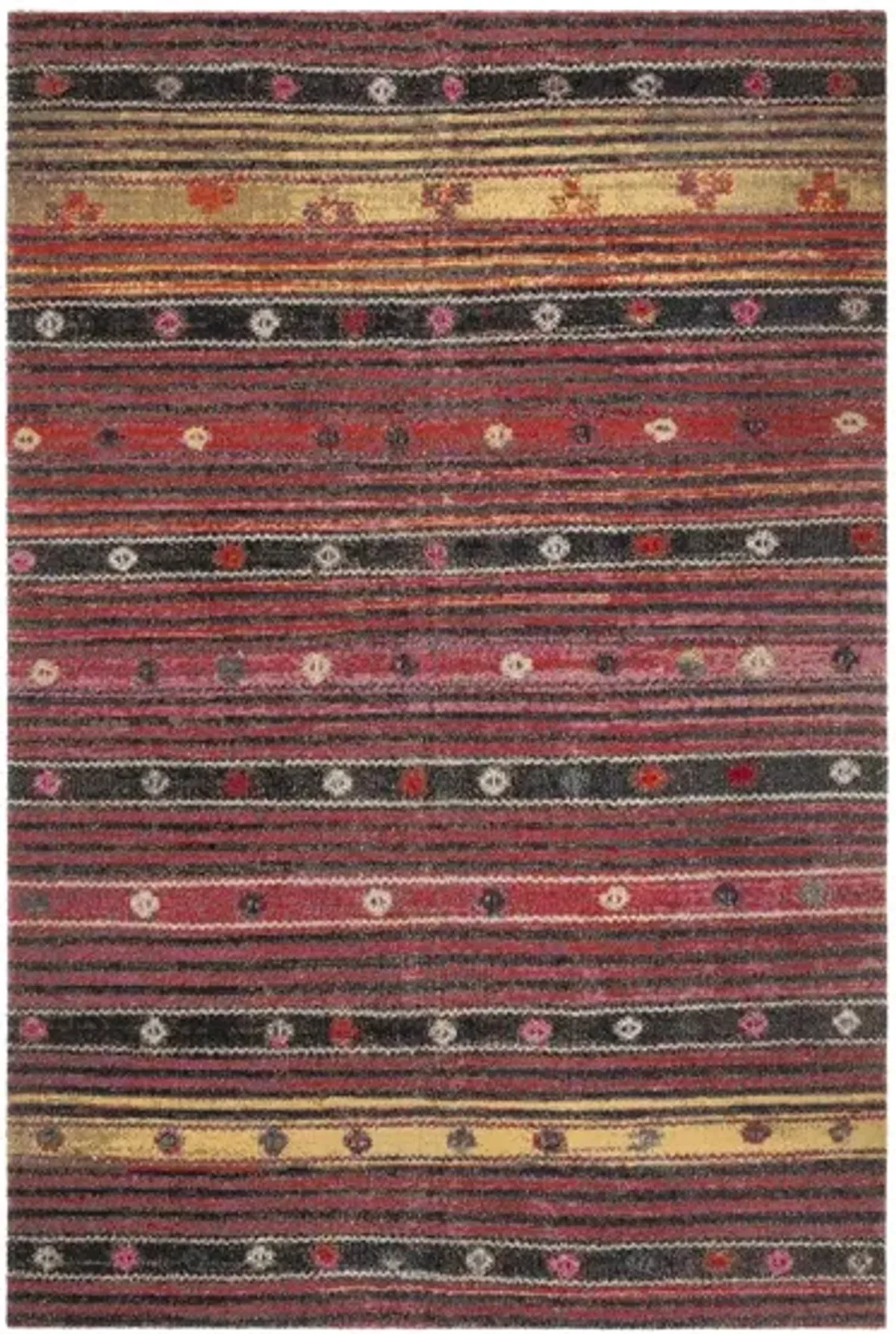 Montage II Area Rug in Rust & Multi by Safavieh