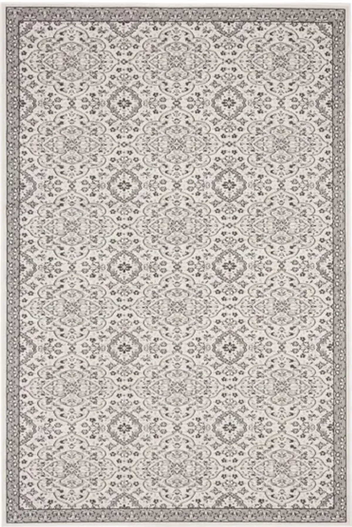 Montage III Area Rug in Ivory & Gray by Safavieh