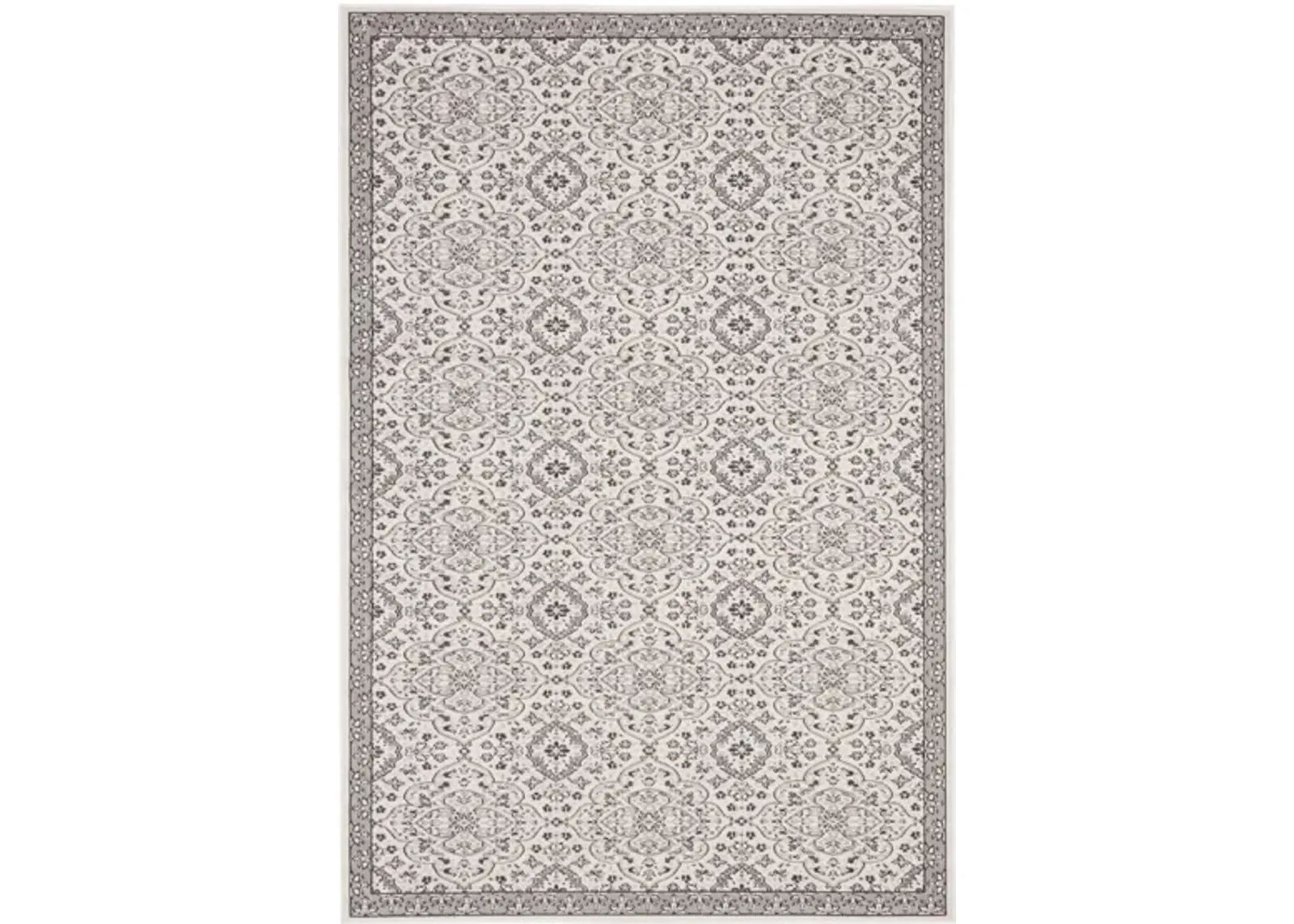 Montage III Area Rug in Ivory & Gray by Safavieh