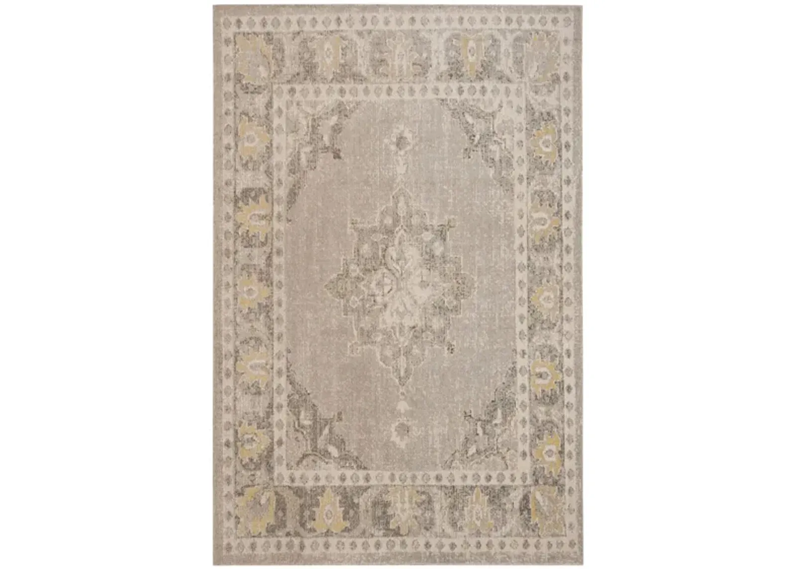 Montage IV Area Rug in Gray & Gold by Safavieh