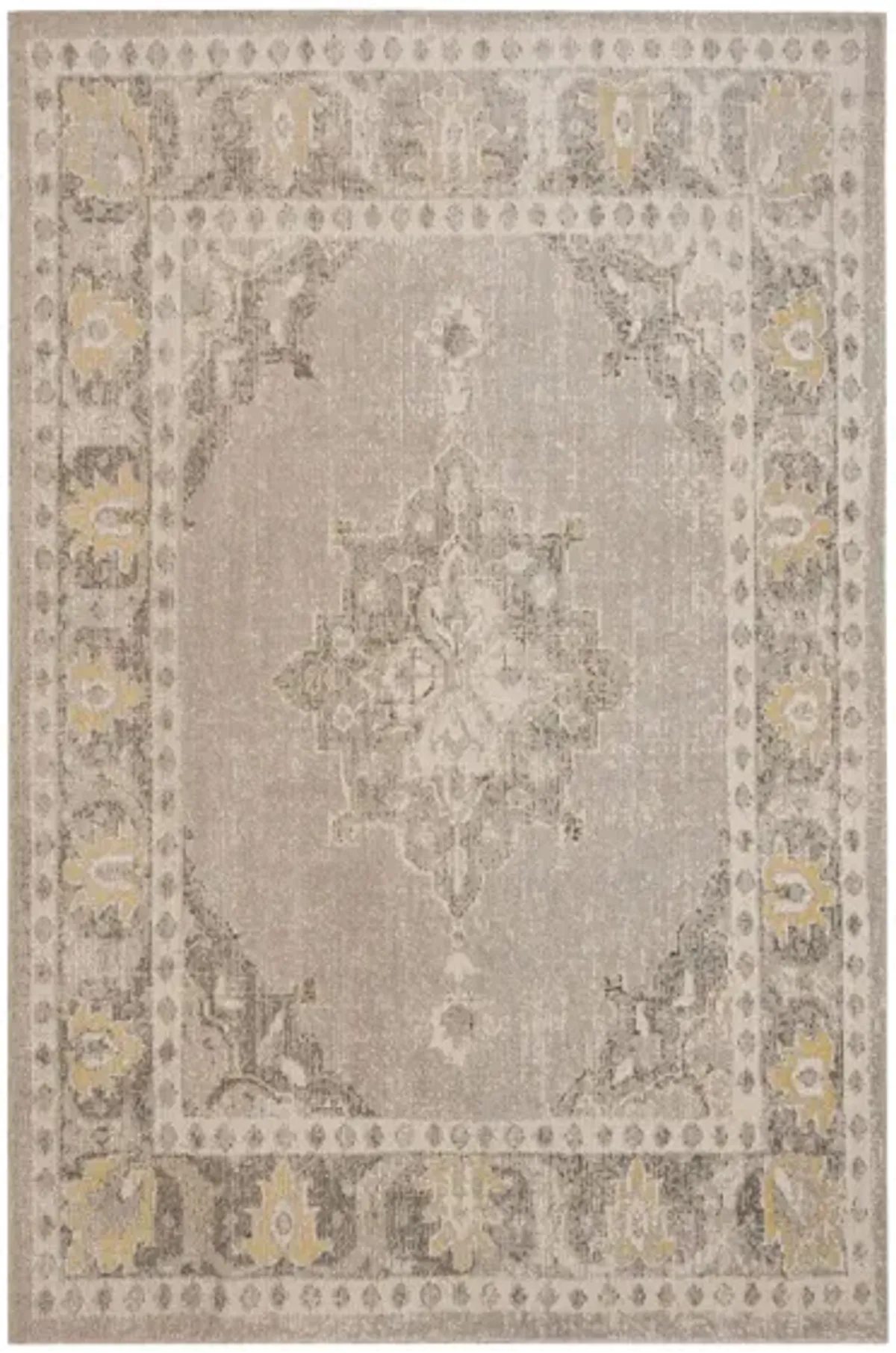 Montage IV Area Rug in Gray & Gold by Safavieh