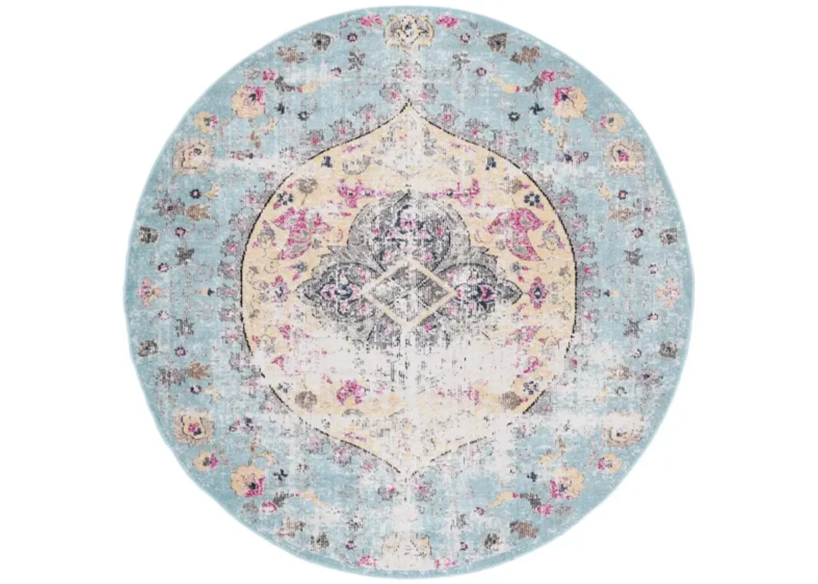 Montage IV Area Rug in Blue & Multi by Safavieh