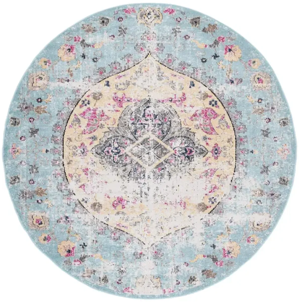 Montage IV Area Rug in Blue & Multi by Safavieh