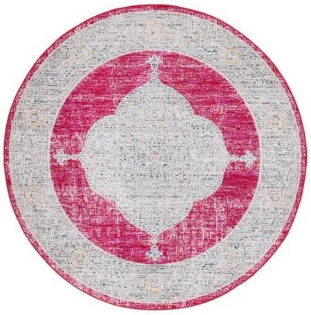 Montage IV Area Rug in Rose & Gray by Safavieh