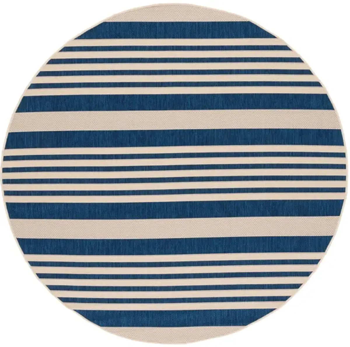 Courtyard Indoor/Outdoor Area Rug Round