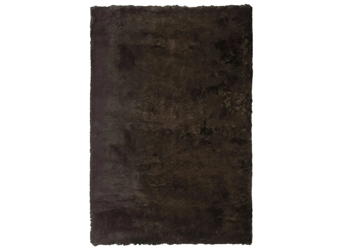 Paris Shag Area Rug in Chocolate by Safavieh