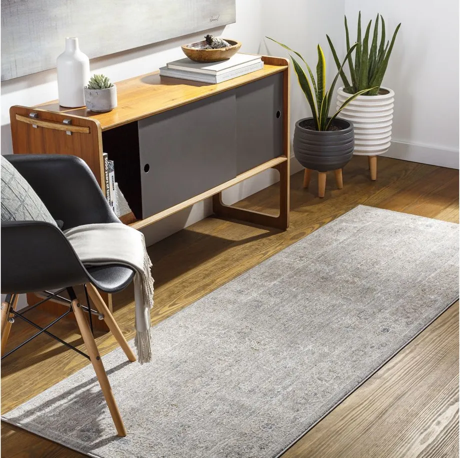 Avant Garde Area Rug in Light Gray, Medium Gray, Charcoal, Beige, Tan, Denim, Camel by Surya