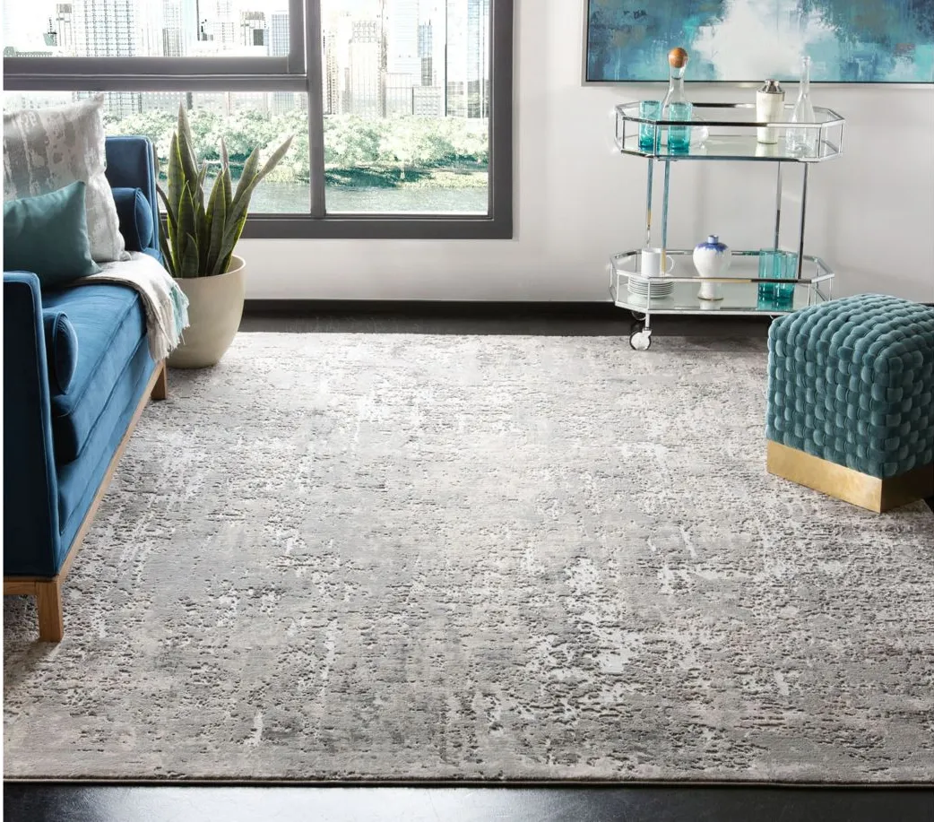 Invista Area Rug in Gray/Ivory by Safavieh