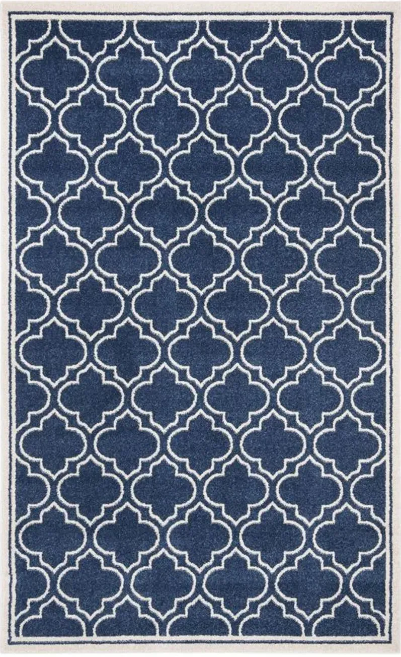 Amherst Area Rug in Navy/Ivory by Safavieh