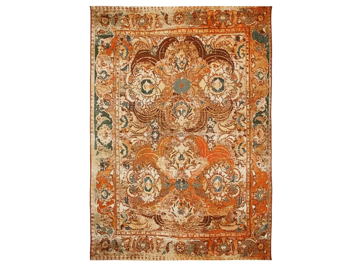 Liora Manne Marina Kashan Indoor/Outdoor Area Rug in Amber by Trans-Ocean Import Co Inc