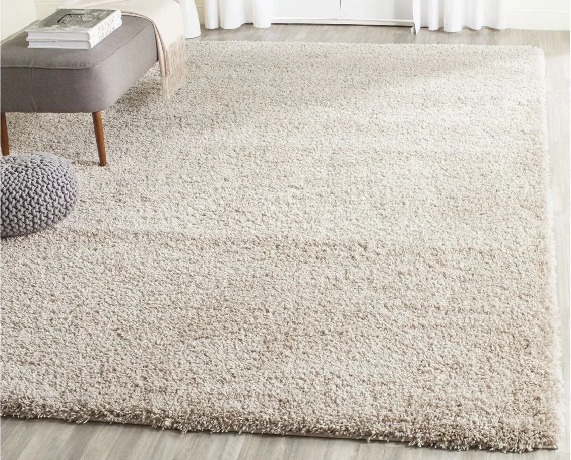 California Shag Area Rug in Beige by Safavieh