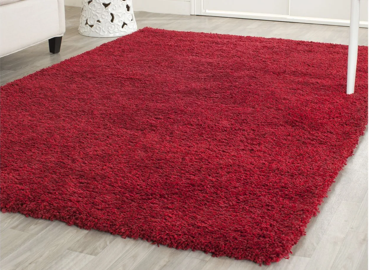 California Shag Area Rug in Red by Safavieh