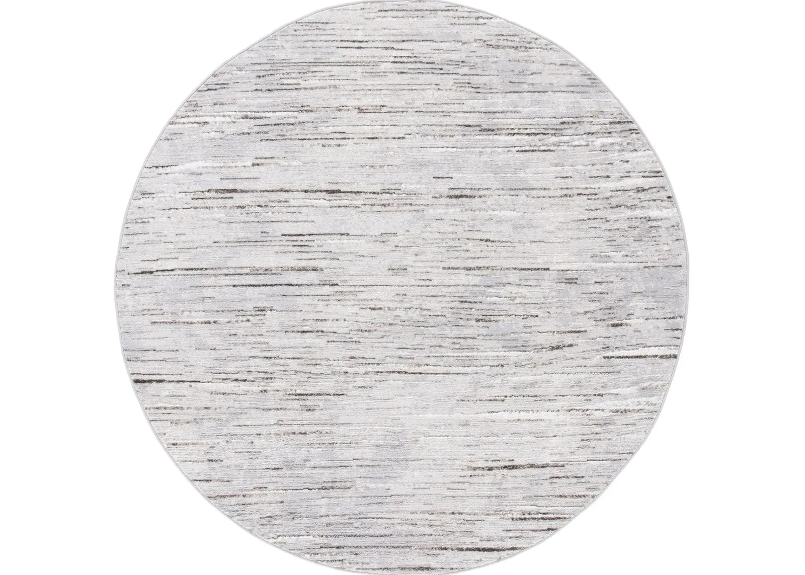 Orchard V Round Rug in Light Gray by Safavieh