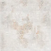 Orchard VIII Square Rug in Gray & Gold by Safavieh