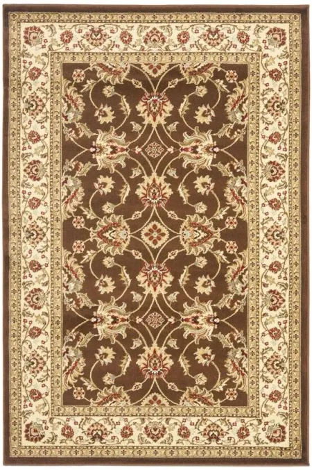 Severn Area Rug in Brown / Ivory by Safavieh