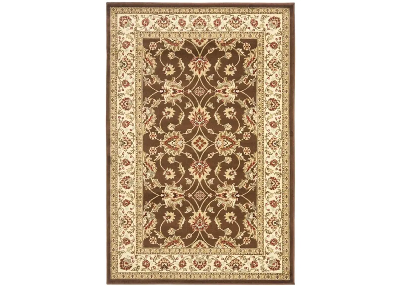 Severn Area Rug in Brown / Ivory by Safavieh