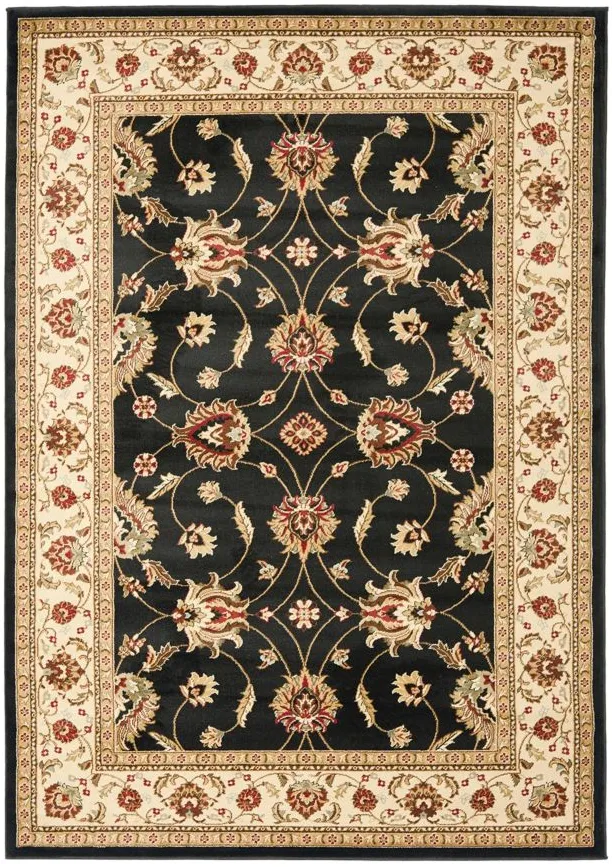 Severn Area Rug in Black / Ivory by Safavieh