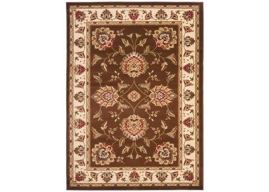 Mersey Area Rug in Brown / Ivory by Safavieh