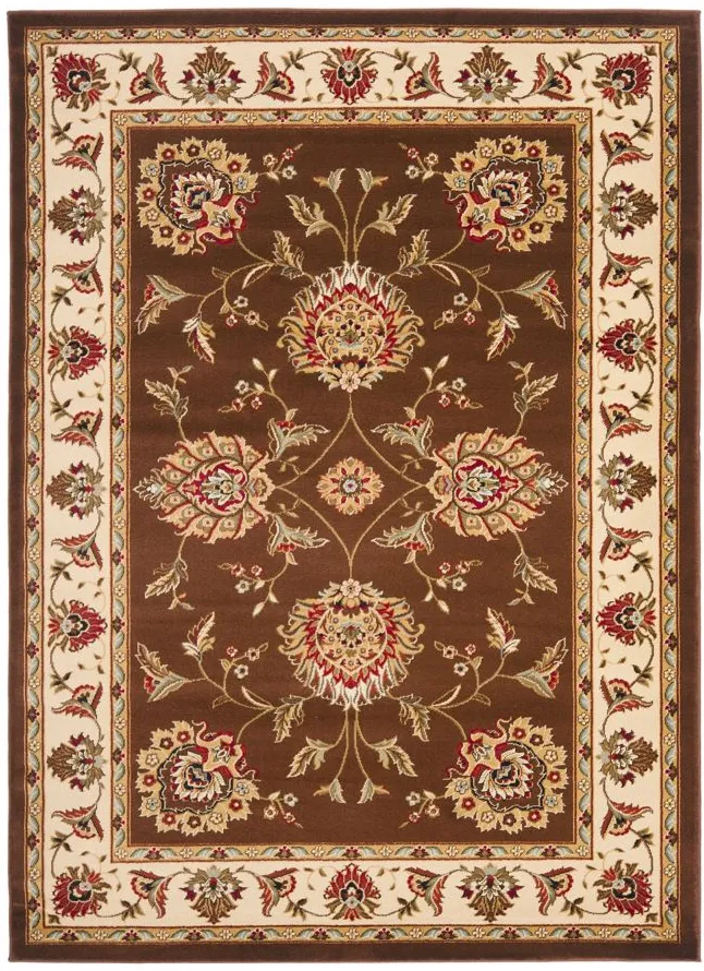 Mersey Area Rug in Brown / Ivory by Safavieh