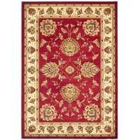 Mersey Area Rug in Red / Ivory by Safavieh